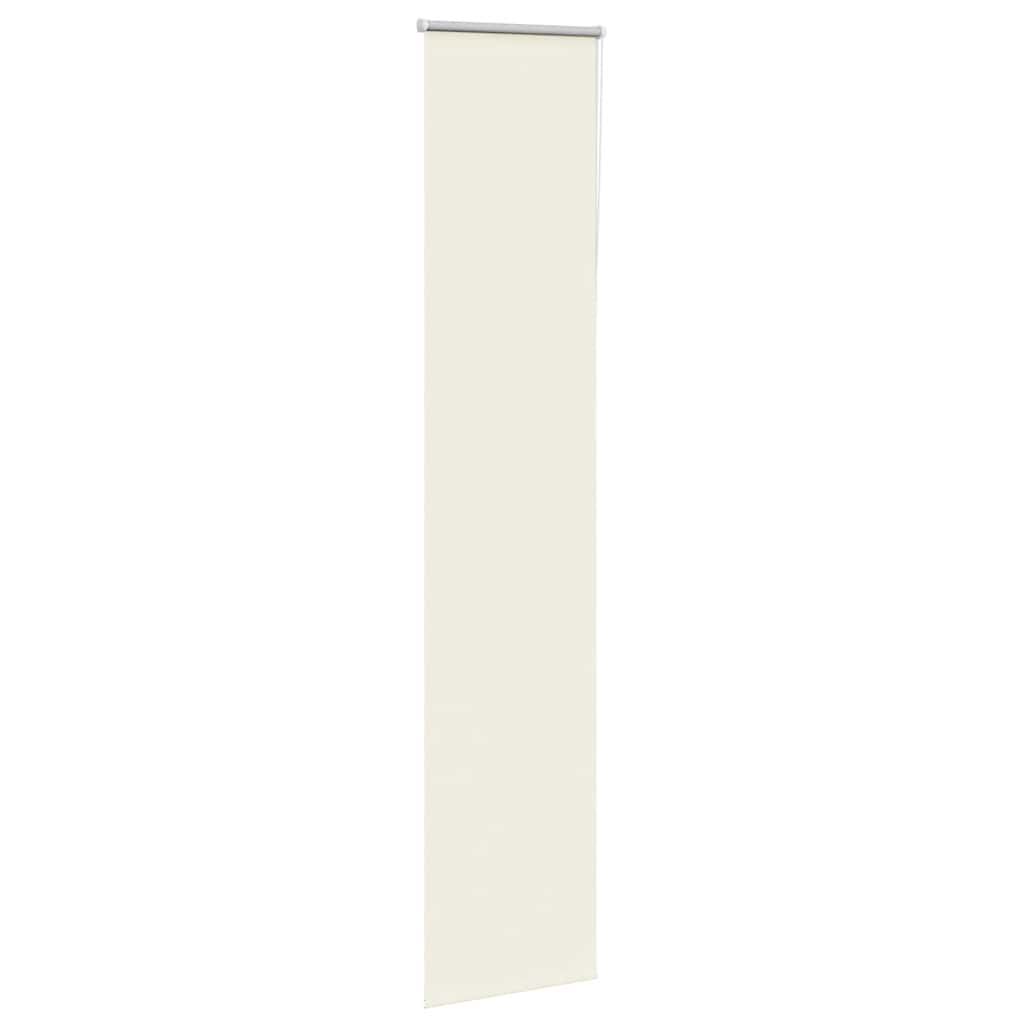 Rolgordijn verduisterend 60x210 cm stofbreedte gebroken wit