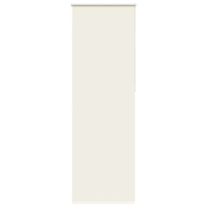 Rolgordijn verduisterend gebroken wit 65x210 cm stofbreedte