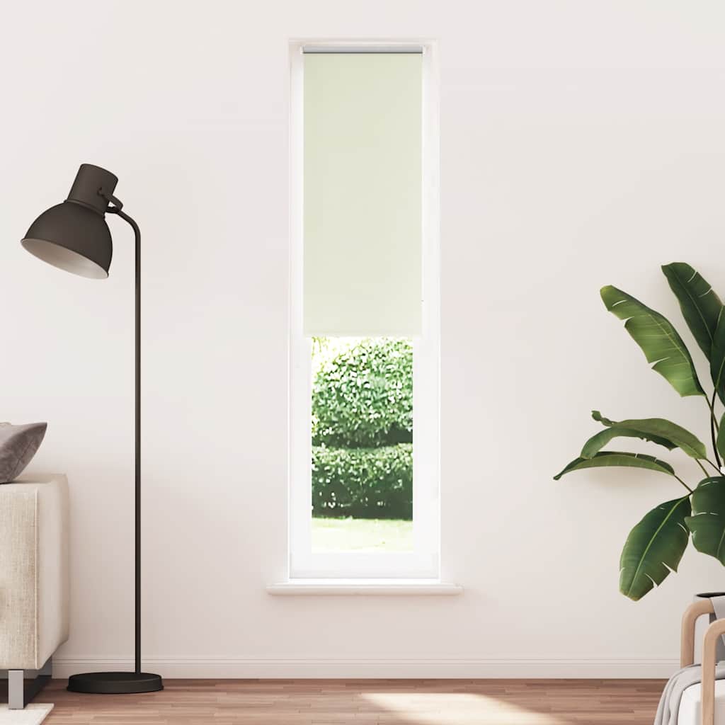 Rolgordijn verduisterend 60x230 cm stofbreedte gebroken wit