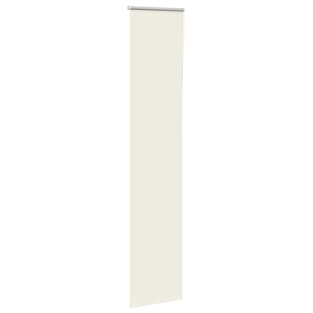 Rolgordijn verduisterend 60x230 cm stofbreedte gebroken wit