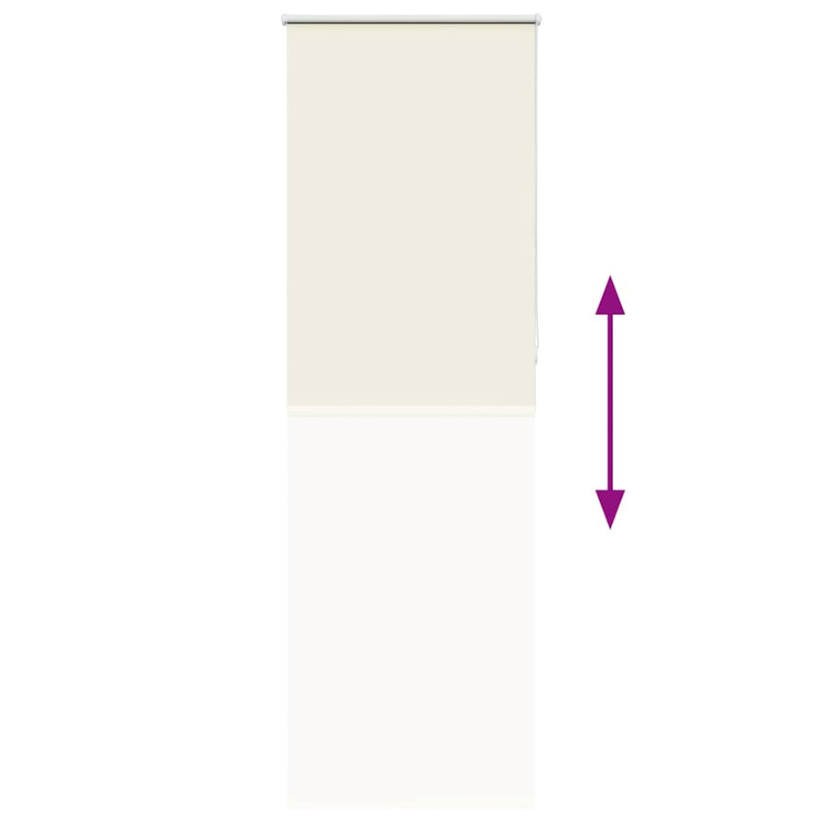 Rolgordijn verduisterend 80x230 cm stofbreedte 75,7cm polyester