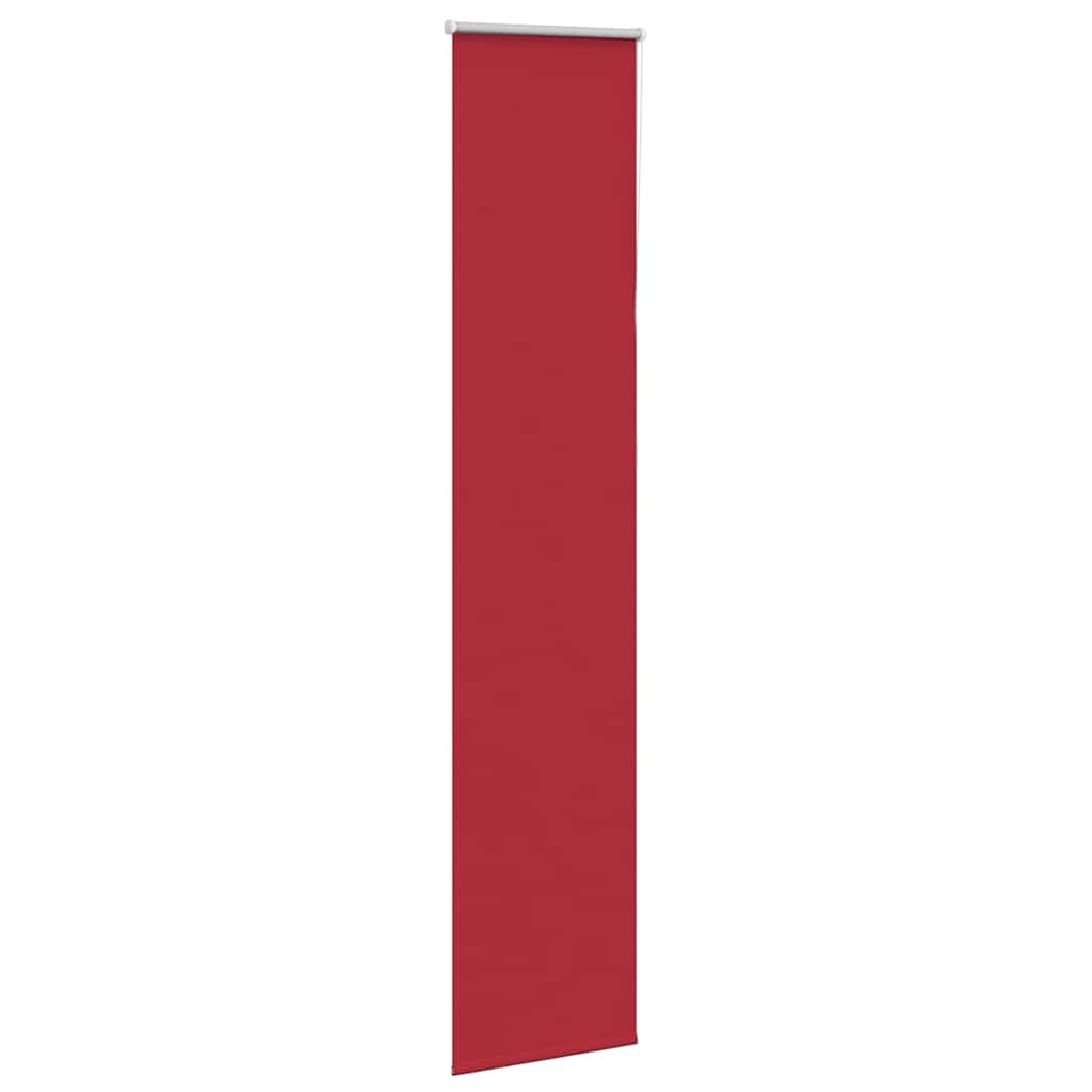 Rolgordijn verduisterend rood 40x210 cm stofbreedte 35,7 cm