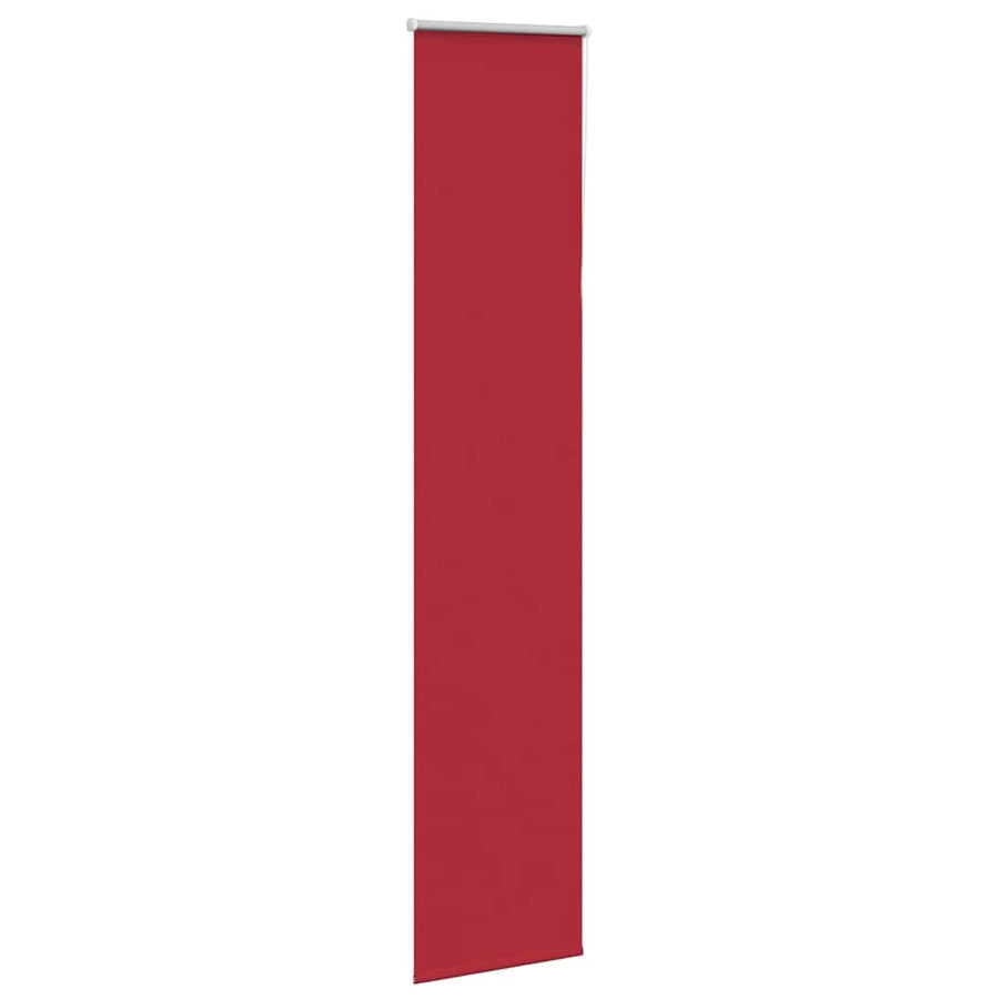 Rolgordijn verduisterend rood 40x210 cm stofbreedte 35,7 cm