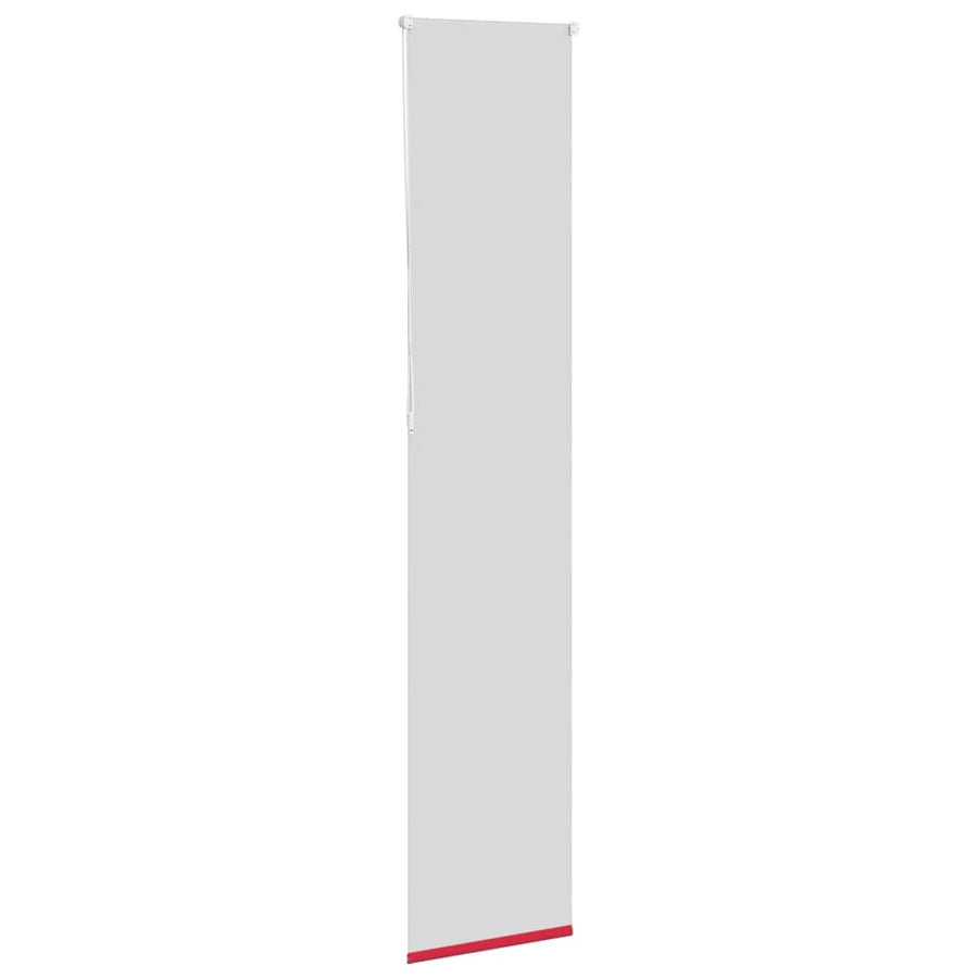 Rolgordijn verduisterend rood 40x210 cm stofbreedte 35,7 cm