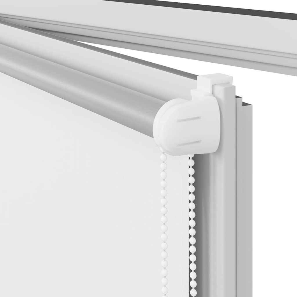 Rolgordijn verduisterend 105x130 cm stofbreedte 100,7 cm wit