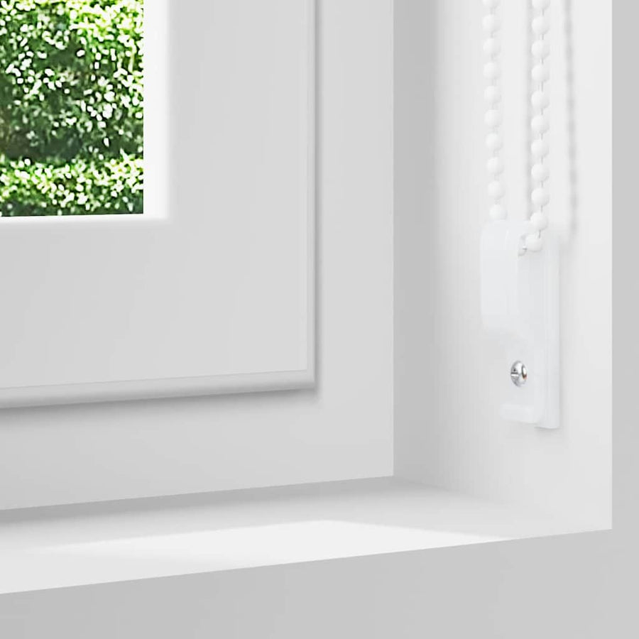 Rolgordijn verduisterend 135x130 cm stofbreedte 131,6 cm wit