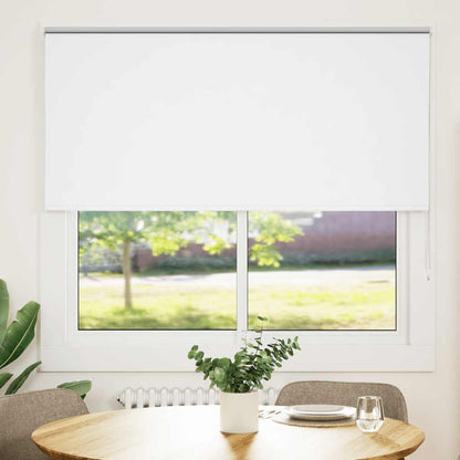 Rolgordijn verduisterend 160x130 cm stofbreedte 156,6 cm wit