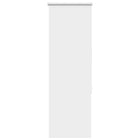 Rolgordijn verduisterend 40x175 cm wit polyester