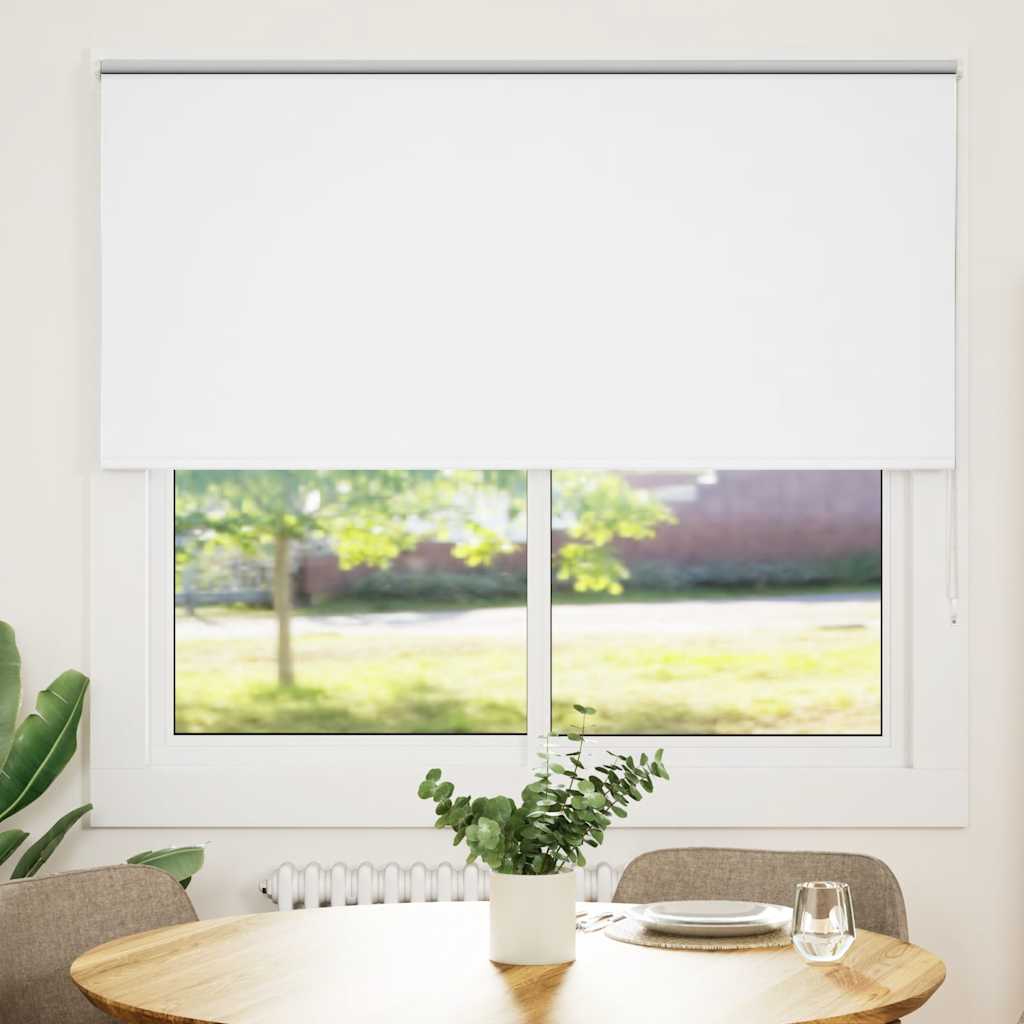 Rolgordijn verduisterend 165x175 cm stofbreedte 161,6 cm wit