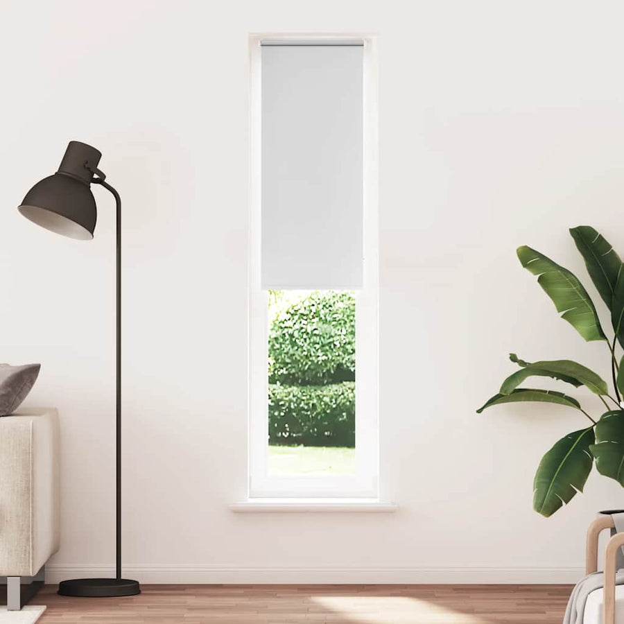 Rolgordijn verduisterend 60x210cm stofbreedte 55,7 cm wit