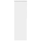 Blackout roller blind 70x210cm fabric width 65.7 cm white