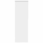 Blackout roller blind 85x210cm fabric width 80.7cm white