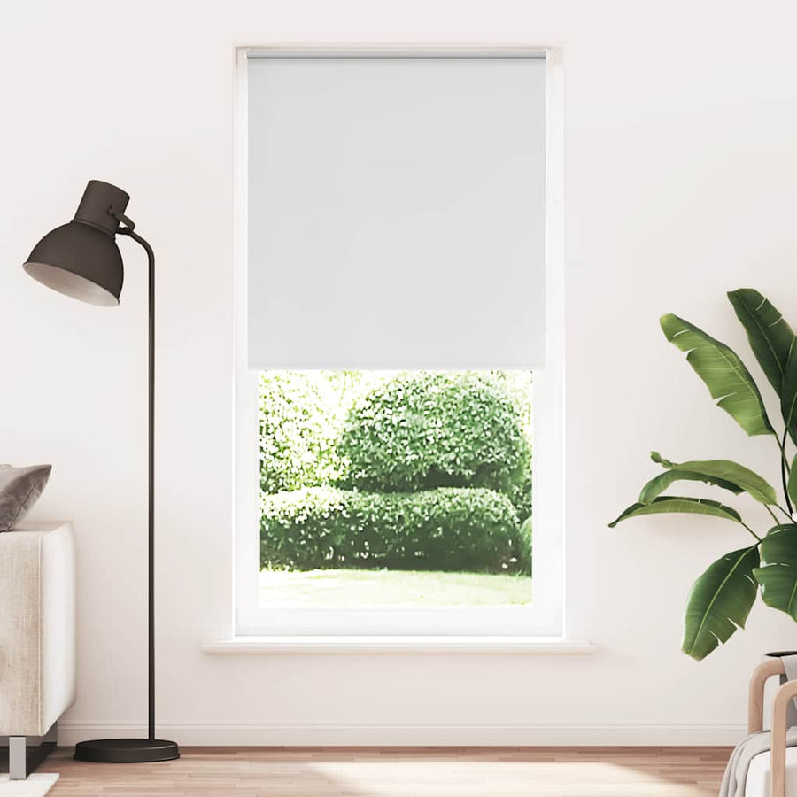 Rolgordijn verduisterend 100x210cm stofbreedte 95,7cm wit