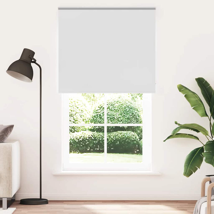 Rolgordijn verduisterend 125x210 cm stofbreedte 121,6 cm wit
