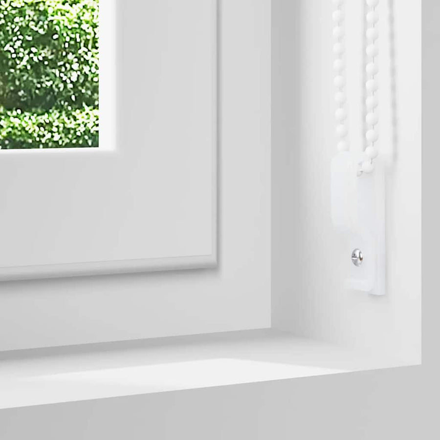 Rolgordijn verduisterend 135x210 cm stofbreedte 131,6 cm wit