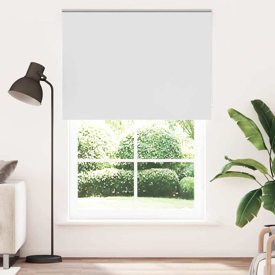 Rolgordijn Verduisterend 150X Stofbreedte 146,6 Cm Wit 150 cm 210 cm