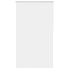 Blackout roller blind 120x230 cm fabric width 116.6 cm white