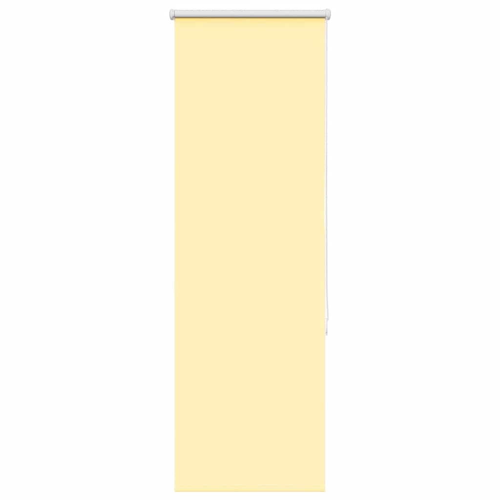 Rolgordijn 40x130 cm stof verduisterend geel Stofbreedte 35,7cm