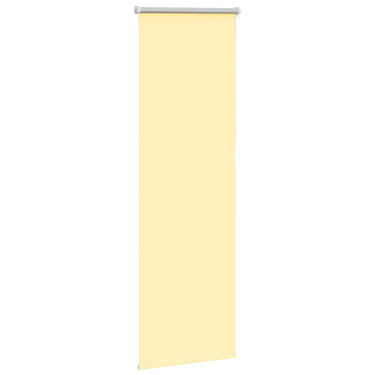 Rolgordijn verduisterend 50x130 cm stofbreedte 45,7cm geel