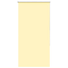 Rolgordijn verduisterend 75x130 cm stofbreedte 70,7cm geel