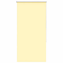 Rolgordijn verduisterend 80x130 cm stofbreedte 75,7cm geel