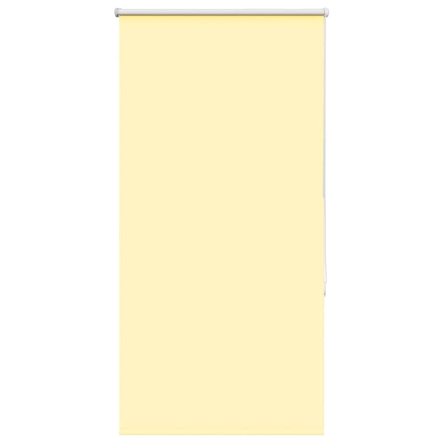 Rolgordijn verduisterend 85x130 cm stofbreedte 80,7cm geel