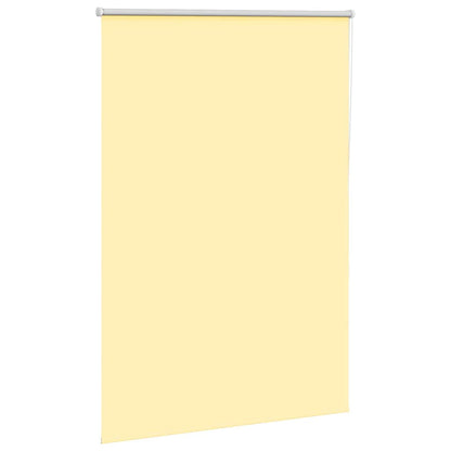 Rolgordijn verduisterend 90x130 cm stofbreedte 85,7cm geel