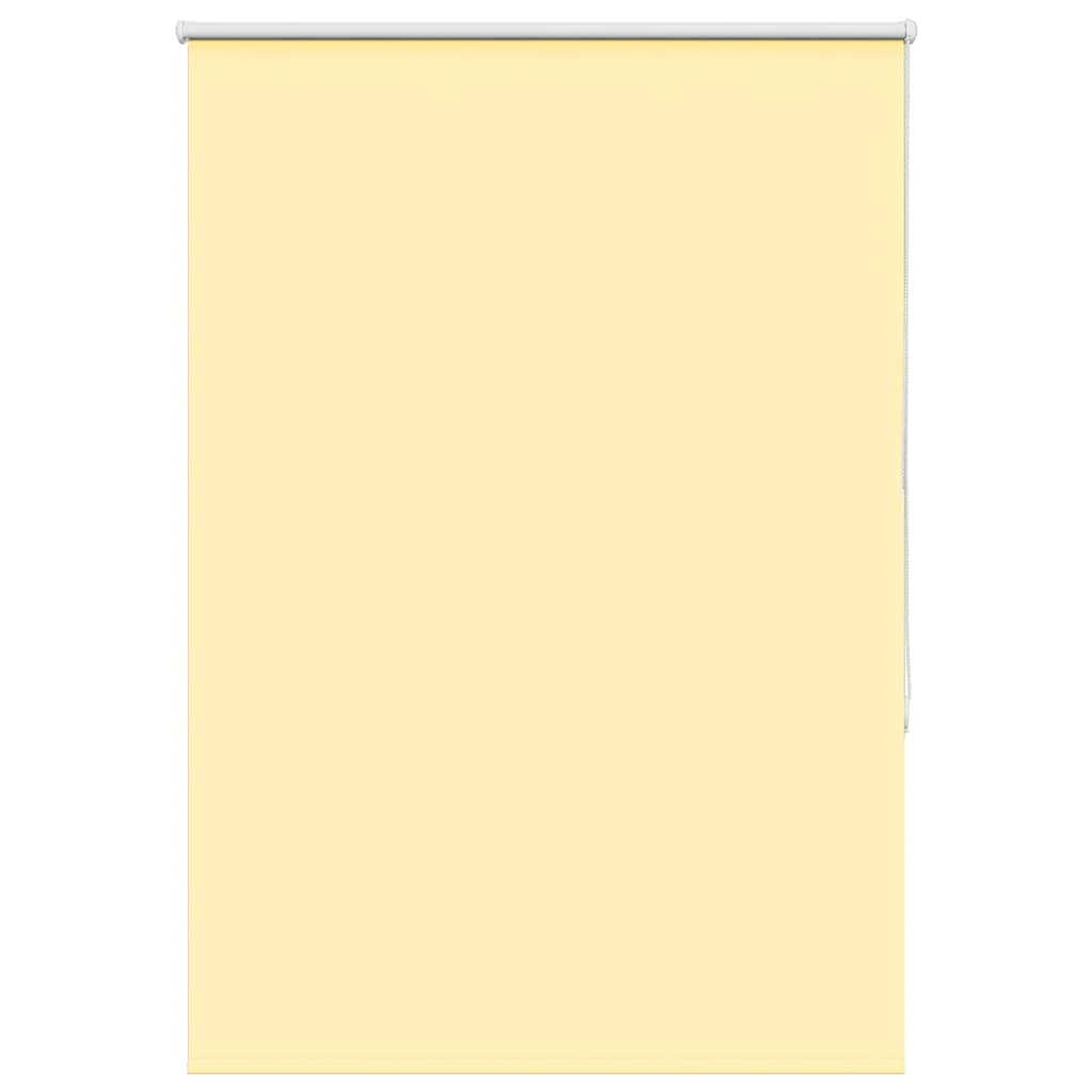 Rolgordijn verduisterend 115x130 cm stofbreedte 110,7 cm geel
