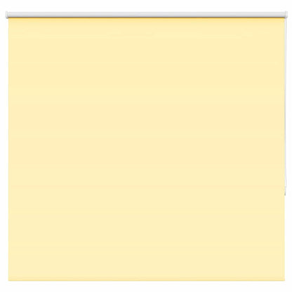 Rolgordijn verduisterend 145x130 cm stofbreedte 141,6 cm geel