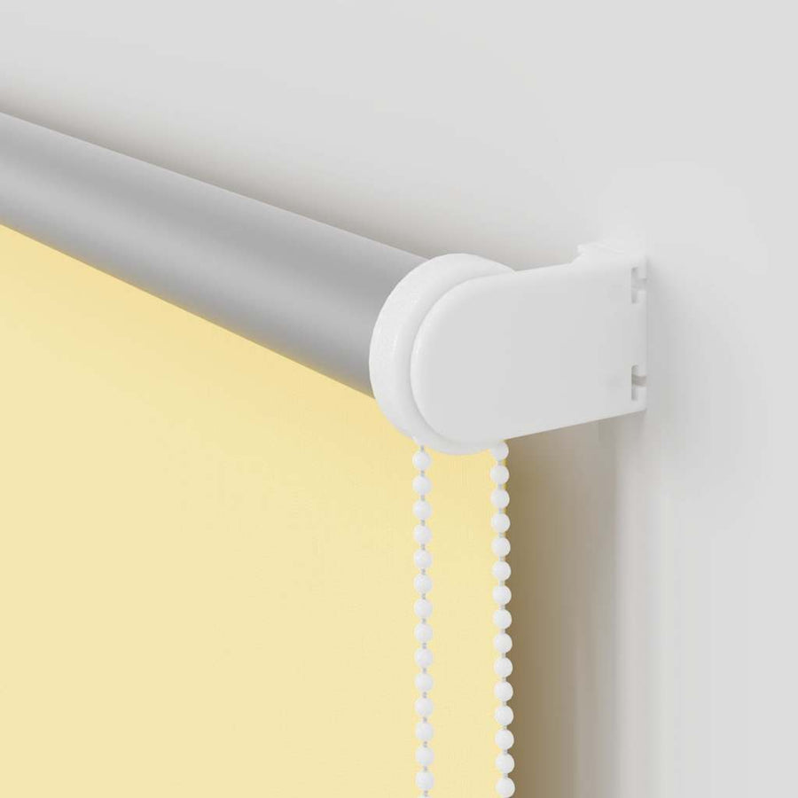 Rolgordijn verduisterend 150x130 cm stofbreedte 146,6 cm geel