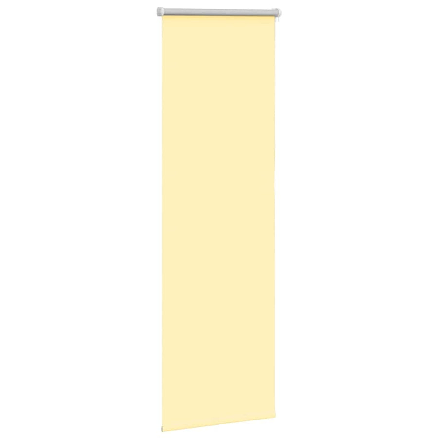 Rolgordijn 45x150 cm verduisterend rood Stofbreedte 40,7cm geel