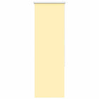 Roller blind 55x150 cm blackout fabric width 50.7cm yellow