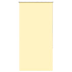 Blackout roller blind 70x150 cm fabric width 65.7 cm yellow