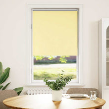 Rolgordijn verduisterend 80x150 cm stofbreedte 75,7cm geel