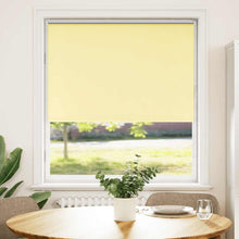 Rolgordijn 100x150 cm stofbreedte 95,7 cm verduisterend geel