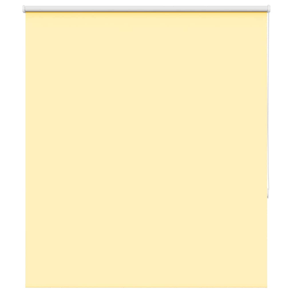 Rolgordijn verduisterend 135x150 cm stofbreedte 131,6 cm geel