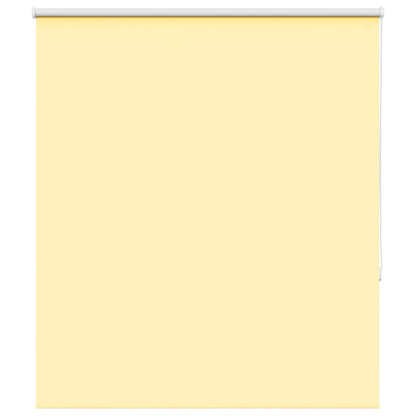 Rolgordijn verduisterend 135x150 cm stofbreedte 131,6 cm geel
