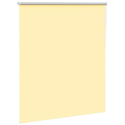 Rolgordijn verduisterend 135x150 cm stofbreedte 131,6 cm geel