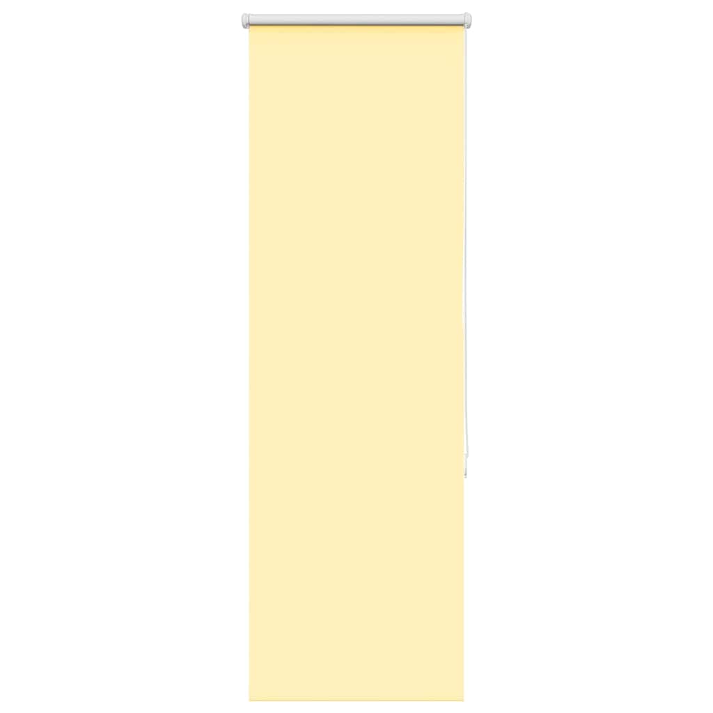 Rolgordijn 40x175 cm stof verduisterend geel Stofbreedte 35,7cm