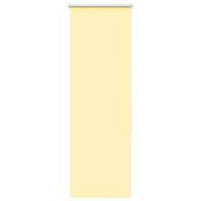 Rolgordijn 40x175 cm stof verduisterend geel Stofbreedte 35,7cm