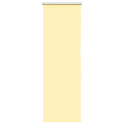 Rolgordijn 40x175 cm stof verduisterend geel Stofbreedte 35,7cm