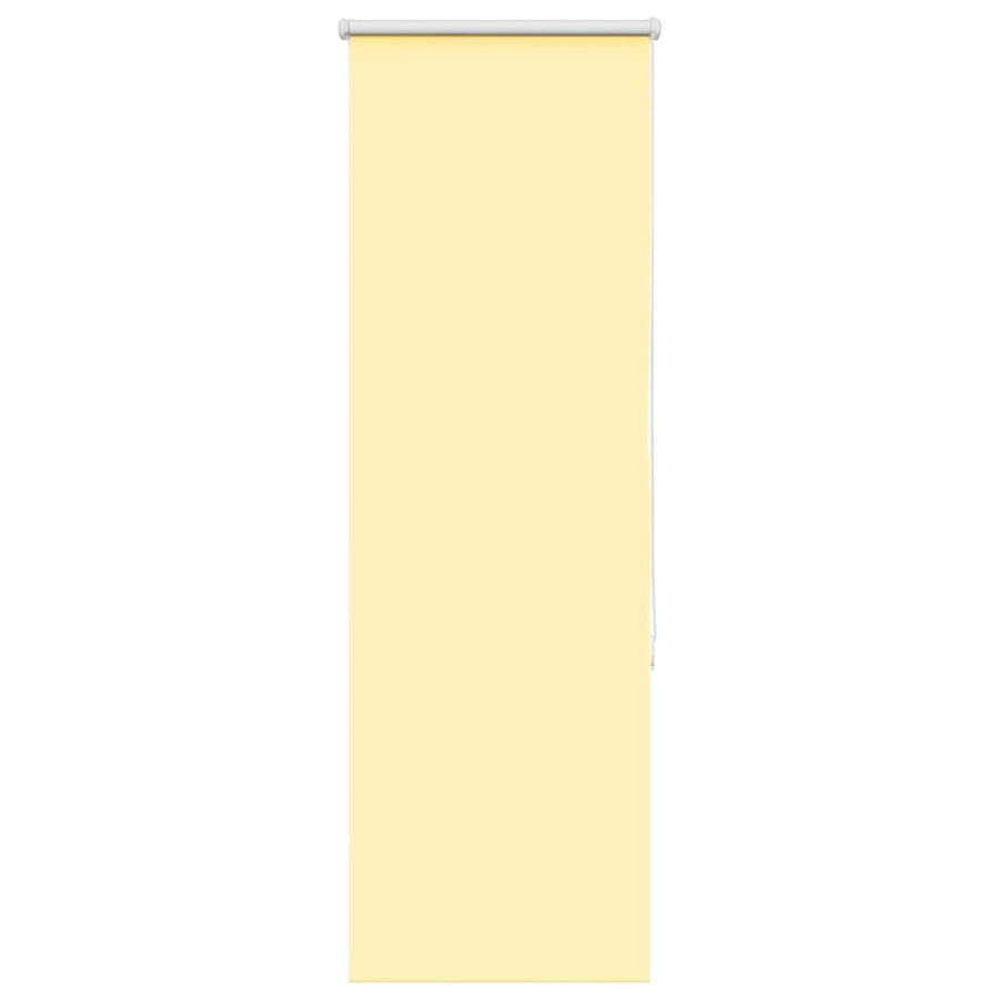 Rolgordijn 40x175 cm stof verduisterend geel Stofbreedte 35,7cm