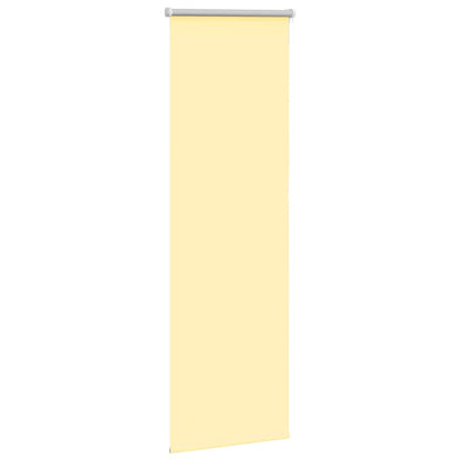 Rolgordijn 40x175 cm stof verduisterend geel Stofbreedte 35,7cm