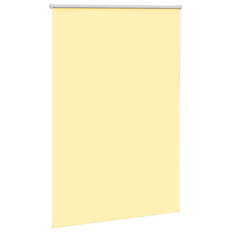 Rolgordijn verduisterend 100x175 cm stofbreedte 95,7 cm geel