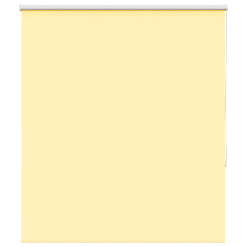 Rolgordijn verduisterend 120x175 cm stofbreedte 116,6 cm geel