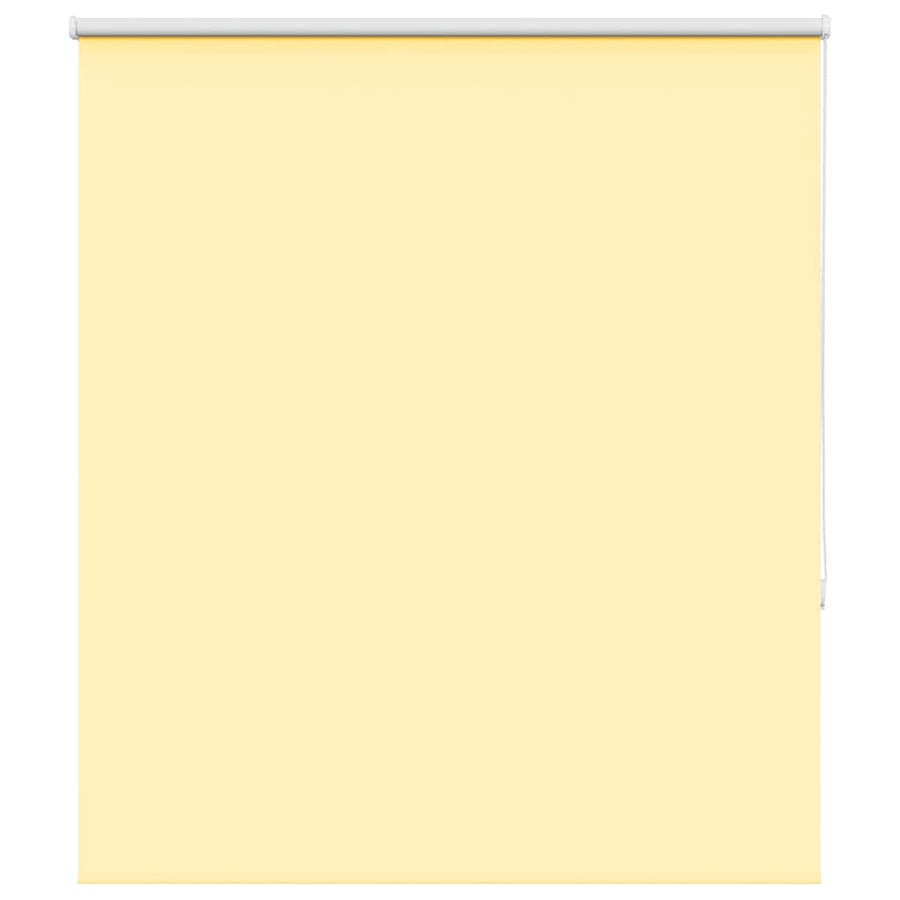 Rolgordijn verduisterend 120x175 cm stofbreedte 116,6 cm geel