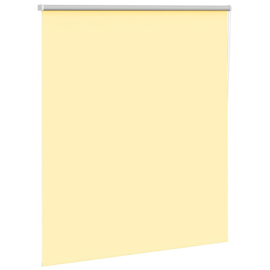 Rolgordijn verduisterend 120x175 cm stofbreedte 116,6 cm geel