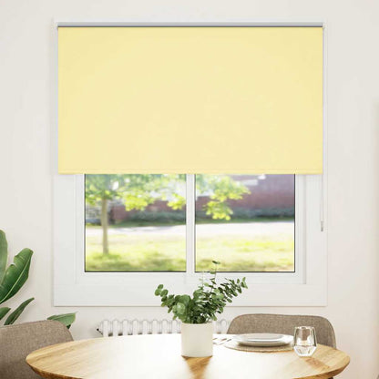 Rolgordijn verduisterend 135x175 cm stofbreedte 131,6 cm geel