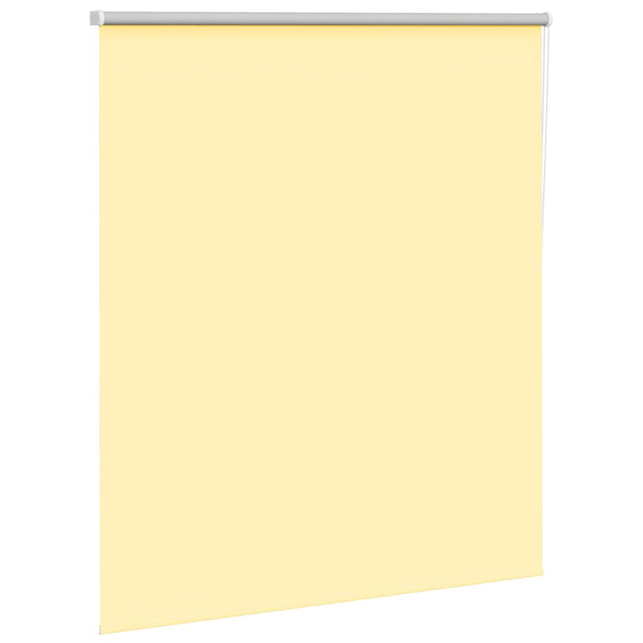 Rolgordijn verduisterend 135x175 cm stofbreedte 131,6 cm geel