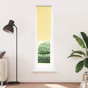Rolgordijn 50x210 cm verduisterend geel polyester